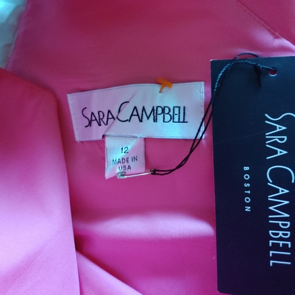Sara Campbell color block dress size 14 NWt - Picture 4 of 8